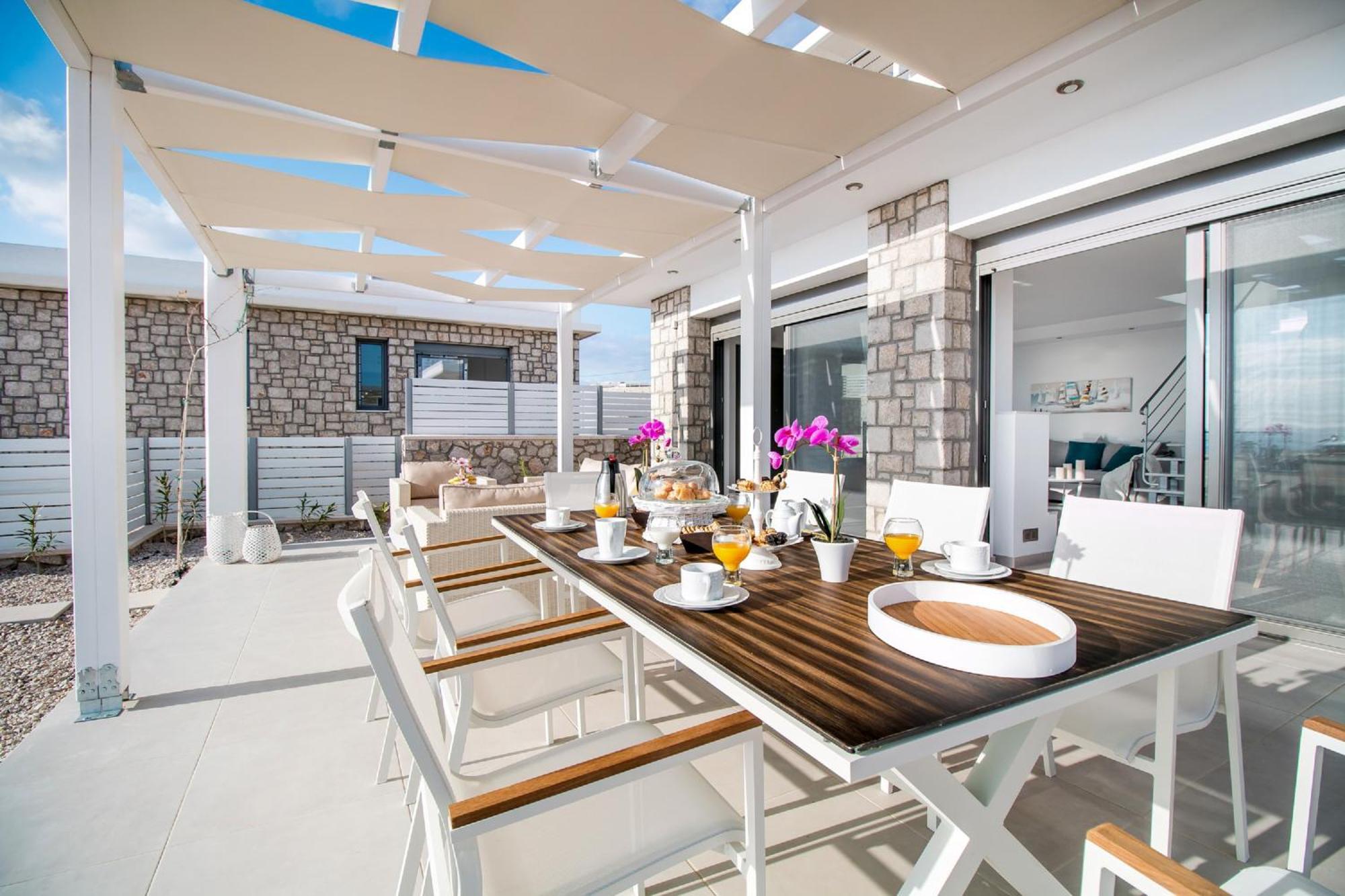 Francis & Gregorys Luxury Villas Afantou Eksteriør bilde